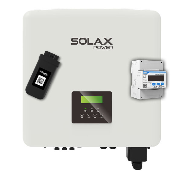 SolaX X3-Hybrid-12.0-D-G4 incl. WiFi 3.0 & CT Chint 3-phases energymeter DTSU666